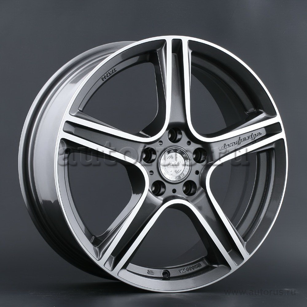 Диск литой R17 7J 5x100/67.1 ET48 RACING WHEELS Classic H-315 GM F/P 86000757558